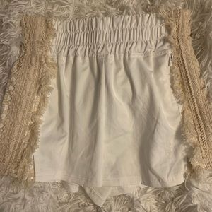 free people shorts!! logo is crossed out but brand new!!!!!!